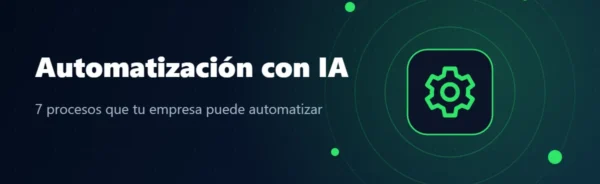Portada: automatización con inteligencia artificial para empresas