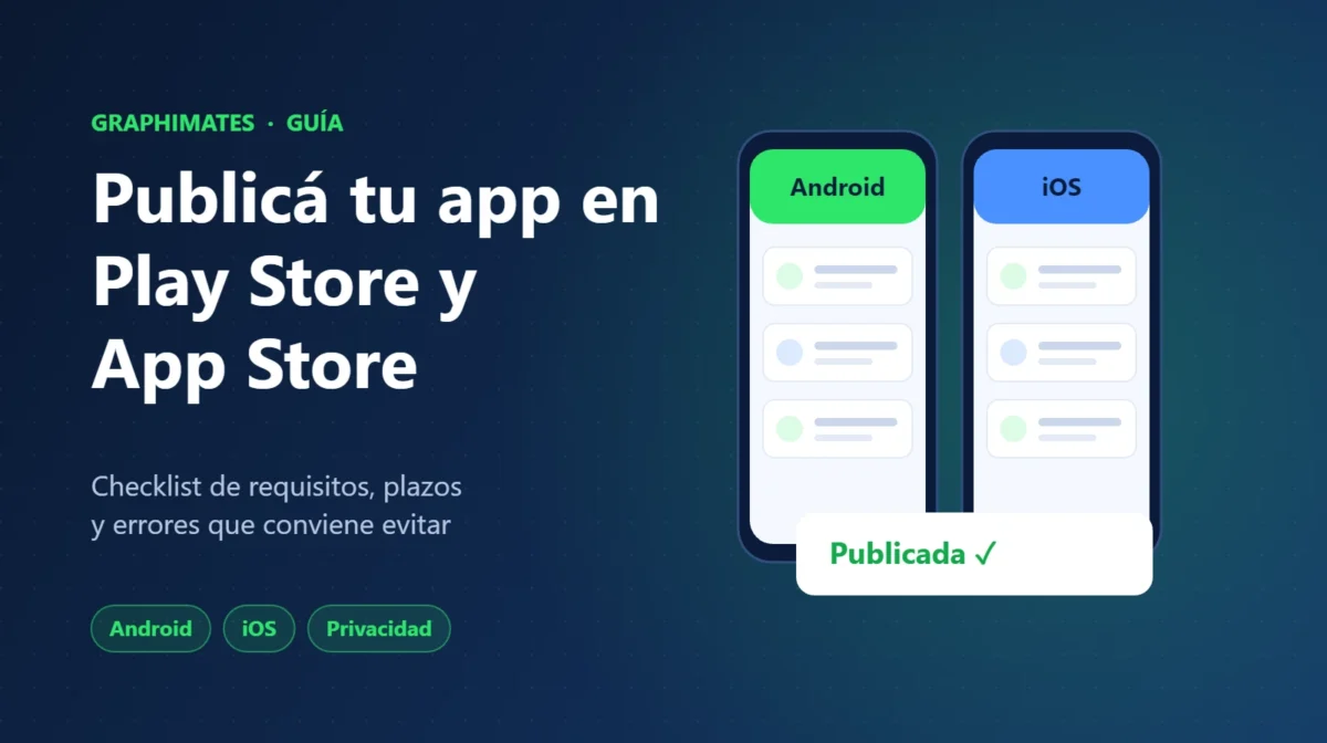Checklist para publicar tu app en Google Play y App Store
