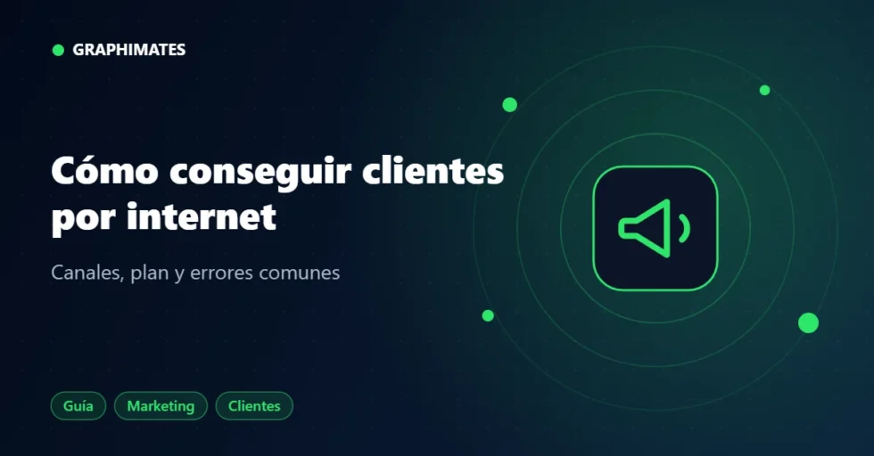 Portada: cómo conseguir clientes por internet