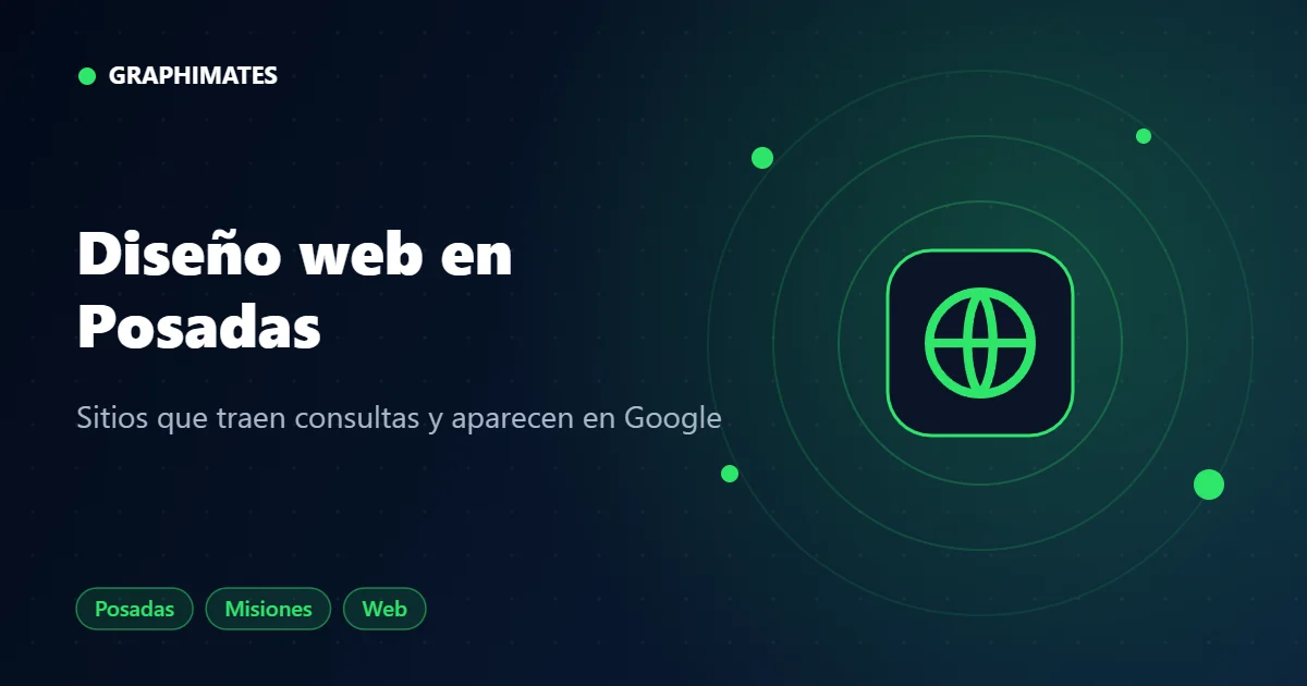 Portada: diseño y desarrollo web en Posadas, Misiones
