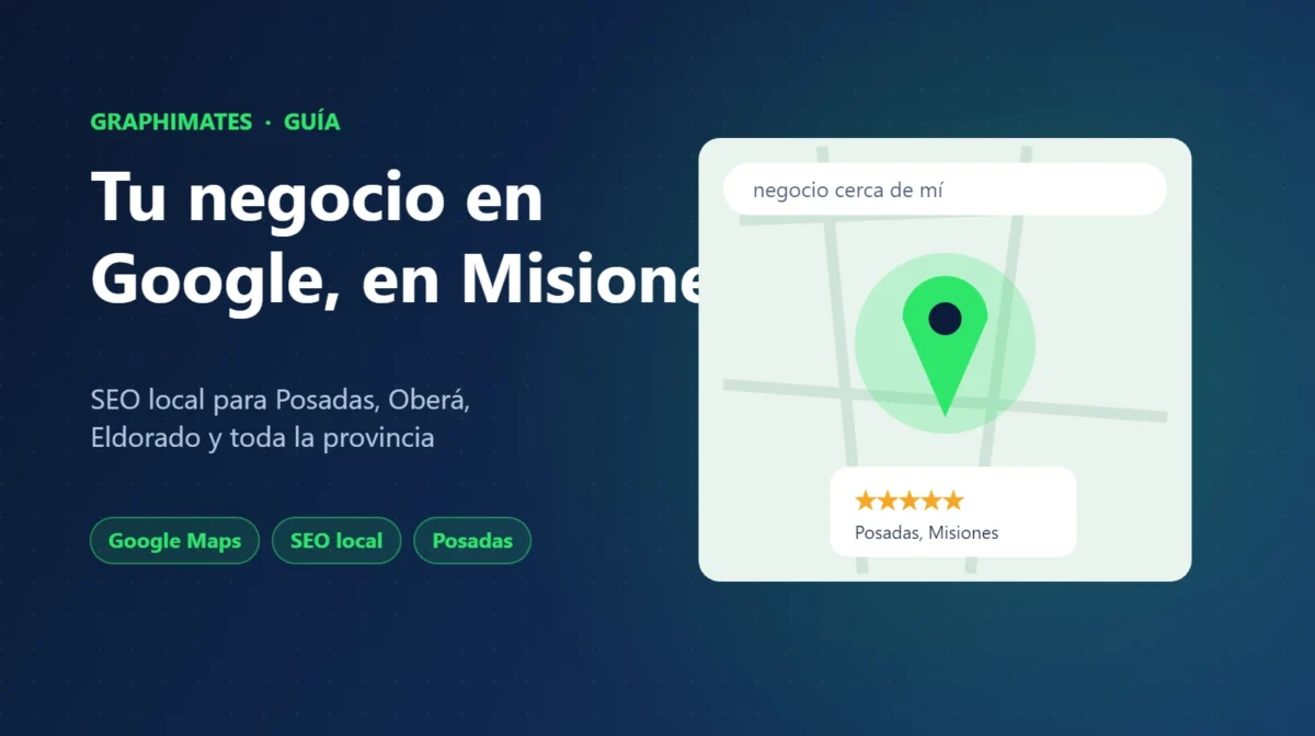 Páginas web para negocios de Misiones: cómo aparecer en Google