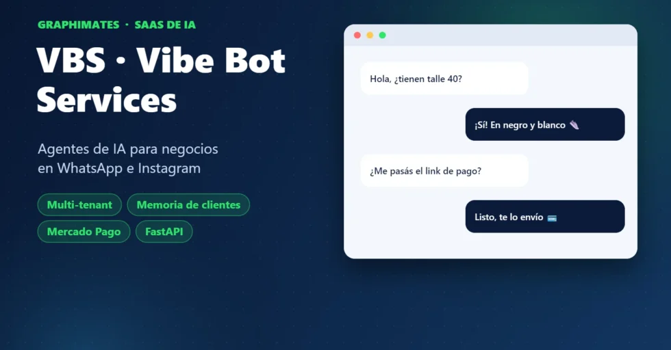 VBS, plataforma de agentes de IA para negocios desarrollada por Graphimates