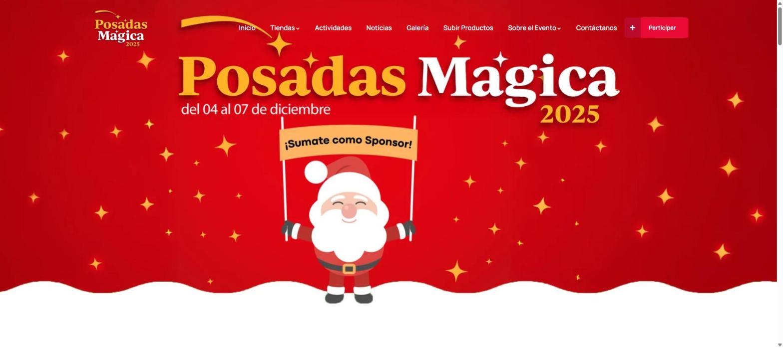 Proyecto Posadas Mágica desarrollado por Graphimates