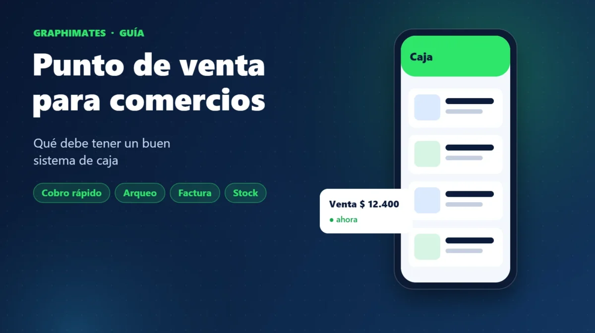 Punto de venta para comercios: qué debe tener un buen sistema de caja