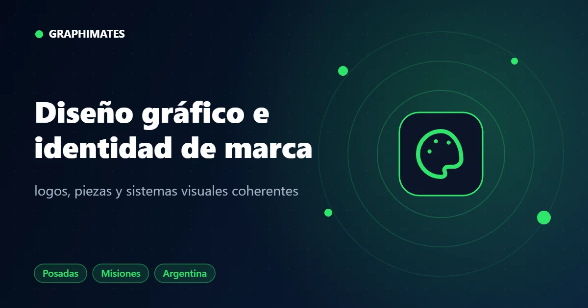 Diseño gráfico - servicio de Graphimates en Posadas, Misiones