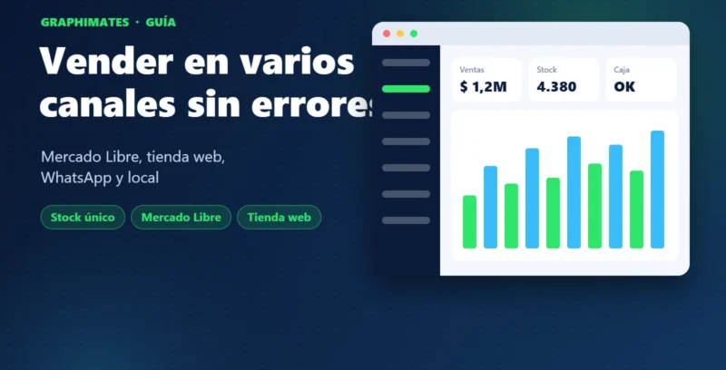 Cómo vender en Mercado Libre, tu tienda online y el local sin descontrolar el stock